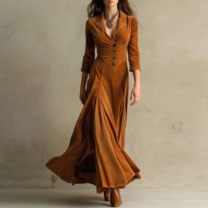 Marnie – Classic Velvet Maxi Dress