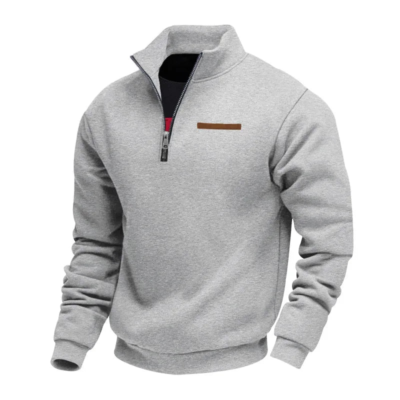 Oswin – Luxe Half-Zip Sweater