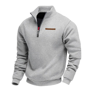 Oswin – Luxe Half-Zip Sweater
