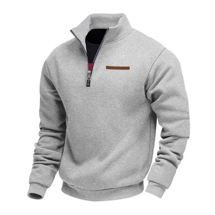 Oswin – Luxe Half-Zip Sweater