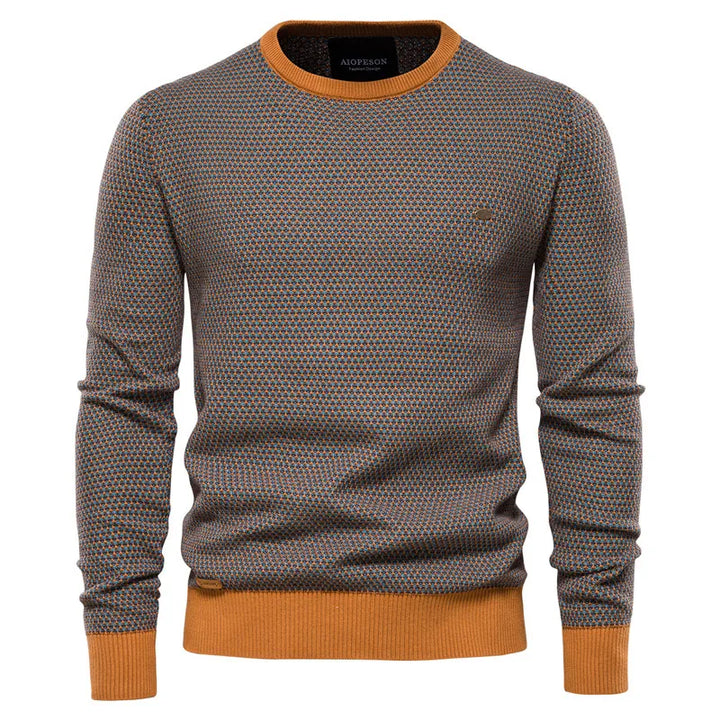 Paul - Men's Checked Pattern Sweater