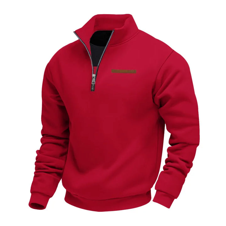 Oswin – Luxe Half-Zip Sweater