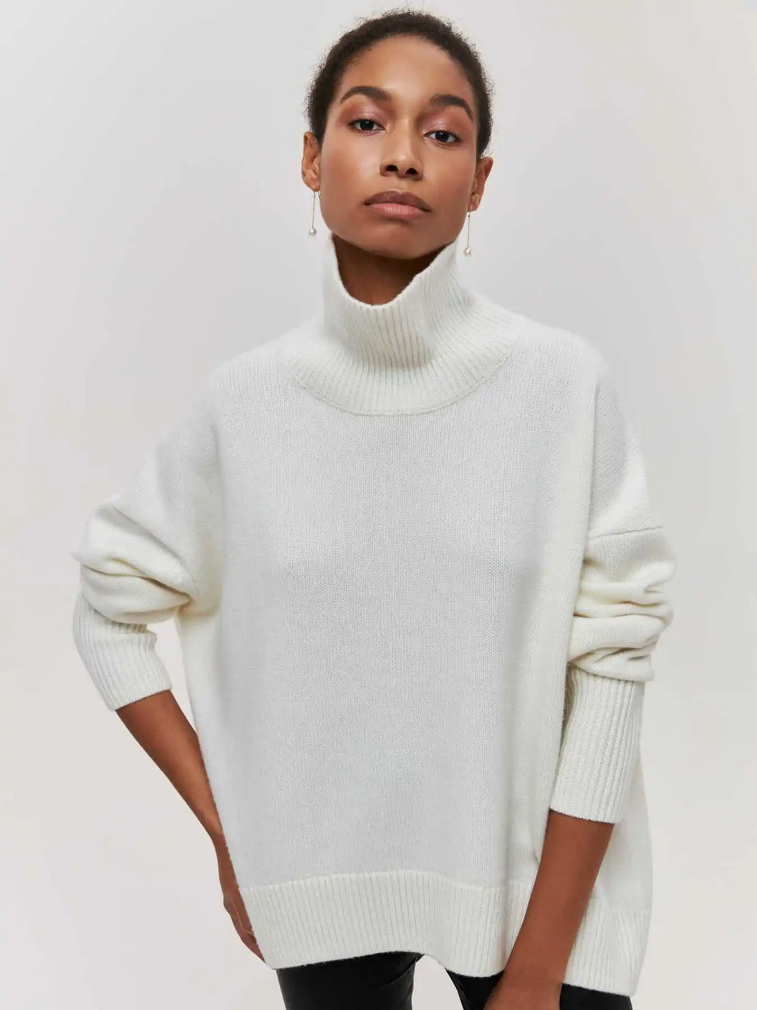 Eva™ - Luxe Turtleneck Sweater