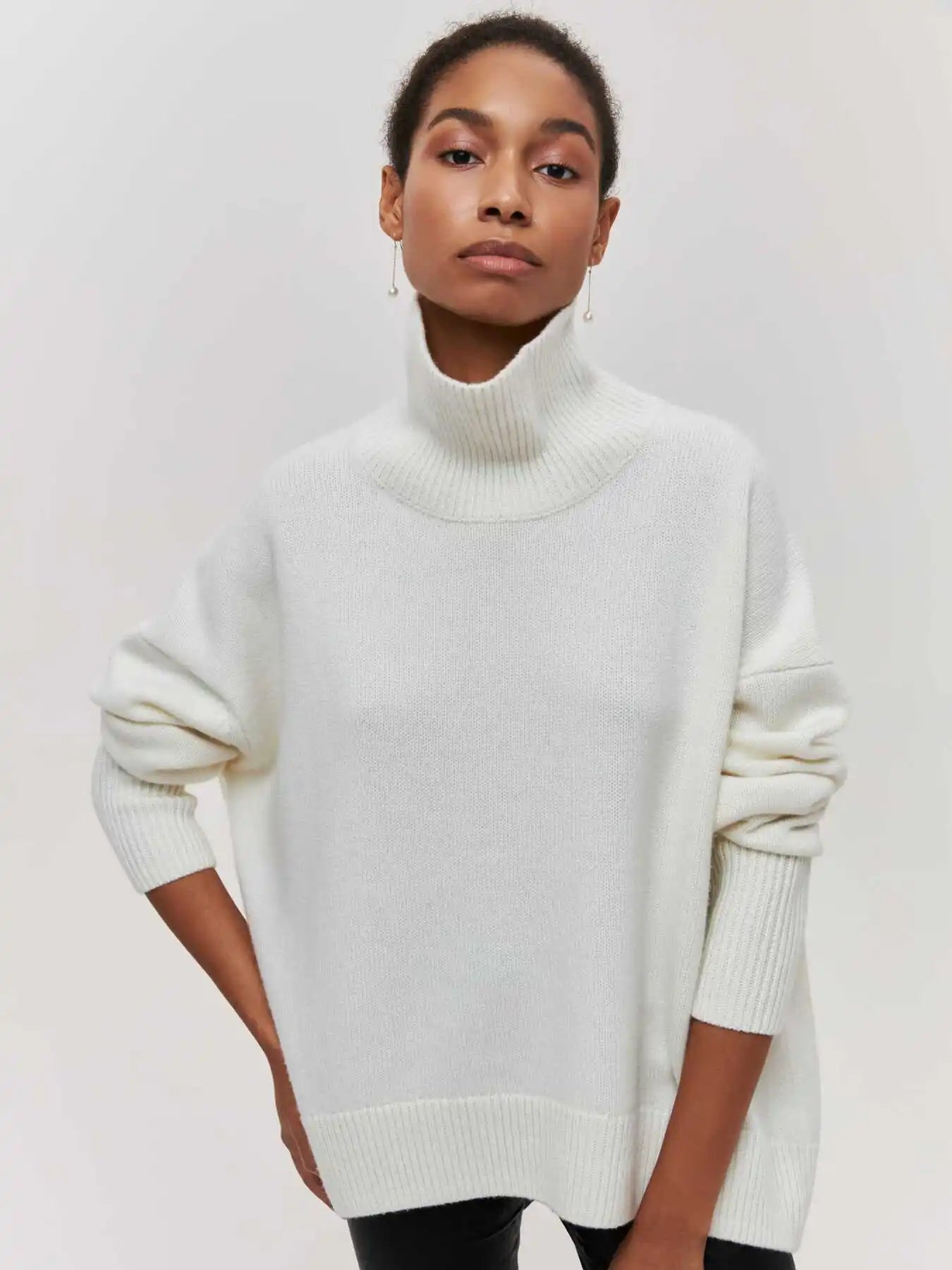 Eva™ - Luxe Turtleneck Sweater