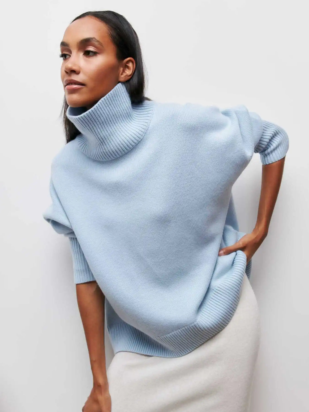 Eva™ - Luxe Turtleneck Sweater