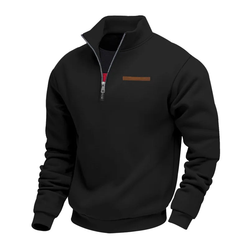 Oswin – Luxe Half-Zip Sweater
