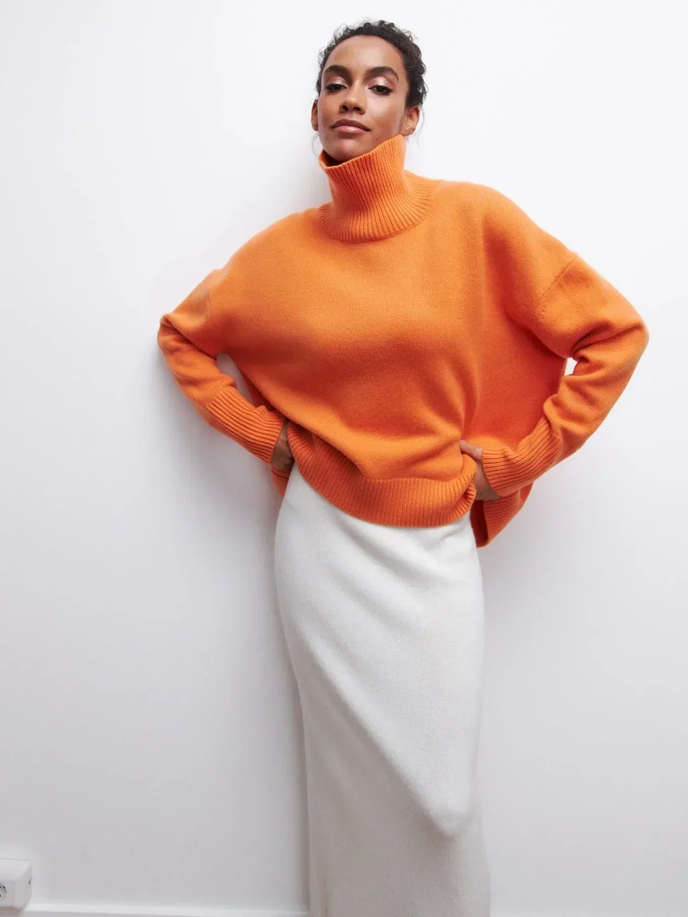 Eva™ - Luxe Turtleneck Sweater