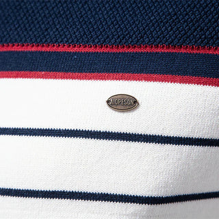 Stephen - Men's Striped Knit Sweater