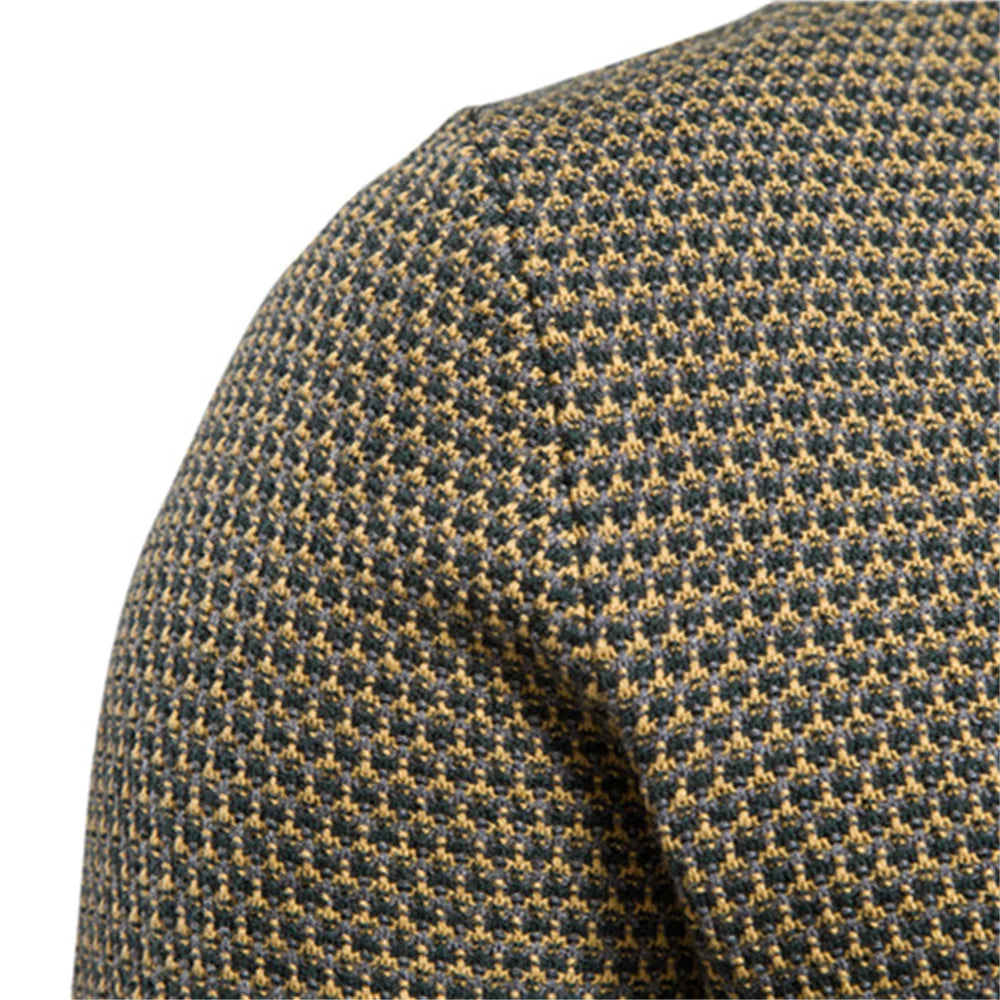 Paul - Men's Checked Pattern Sweater