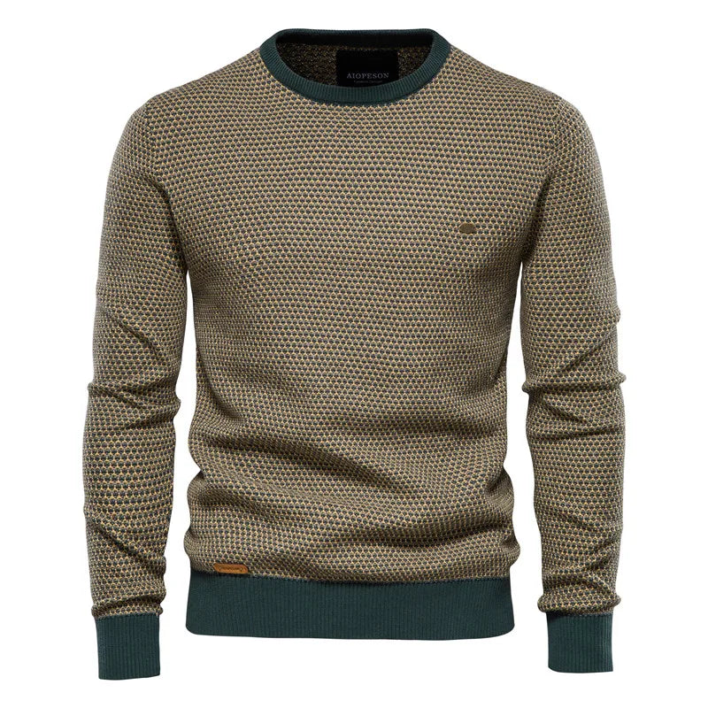 Paul - Men's Checked Pattern Sweater