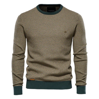 Paul - Men's Checked Pattern Sweater