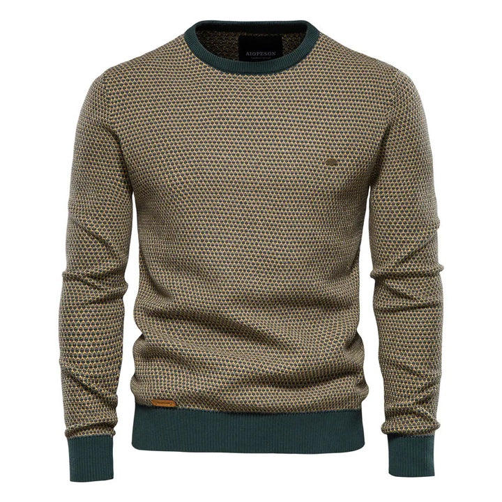 Paul - Men's Checked Pattern Sweater