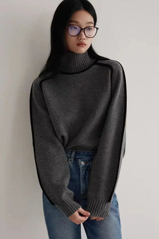 Olivia™ - Classic Turtleneck Sweater