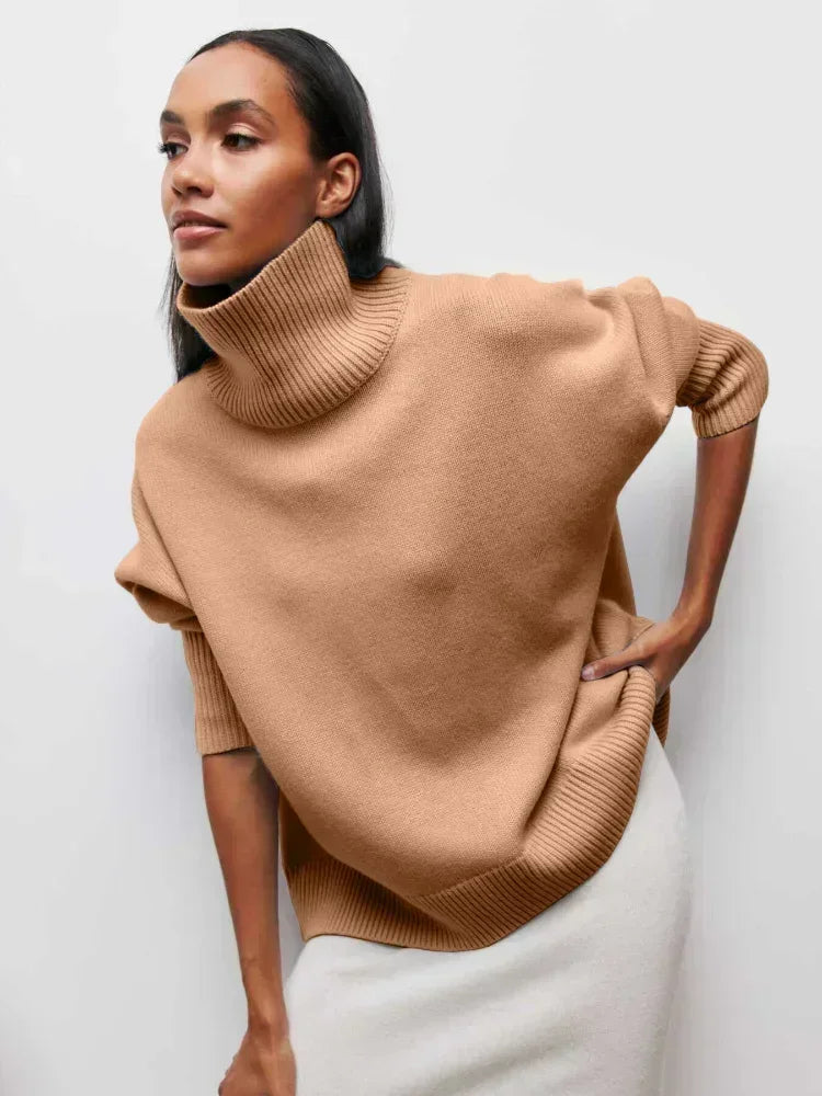 Eva™ - Luxe Turtleneck Sweater