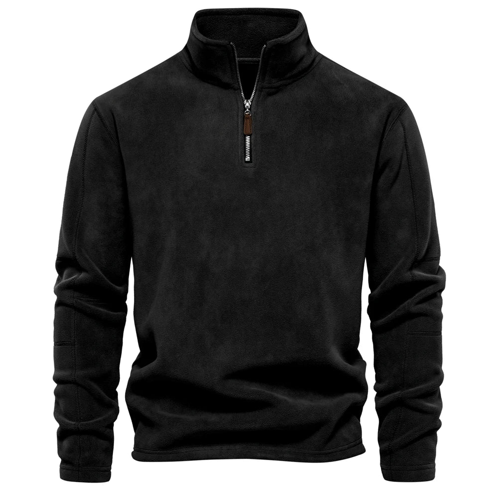 Darren | Cozy Zip-Up Pullover