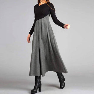 Samantha - Two-Tone Maxi Dress