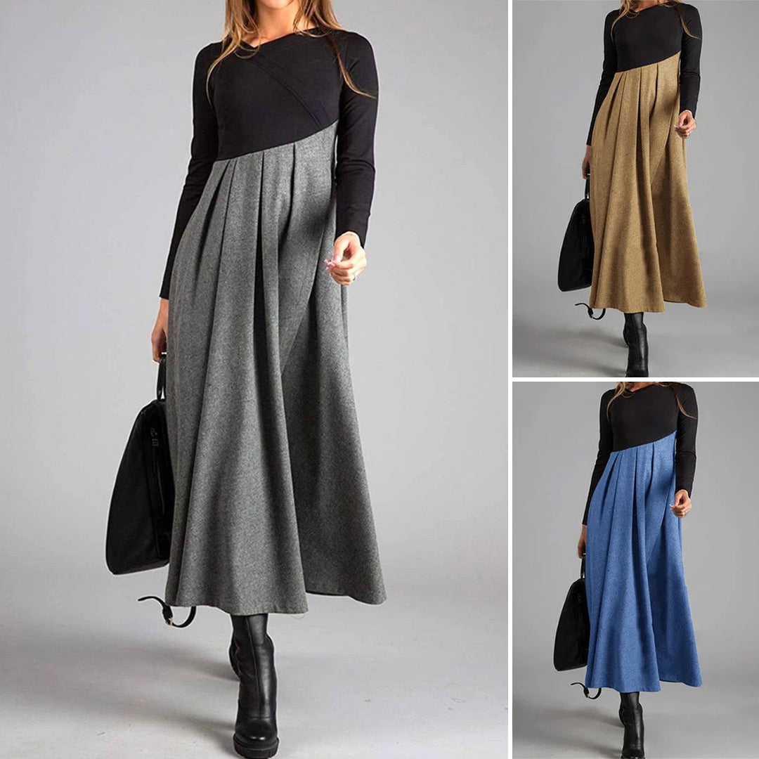 Samantha - Two-Tone Maxi Dress