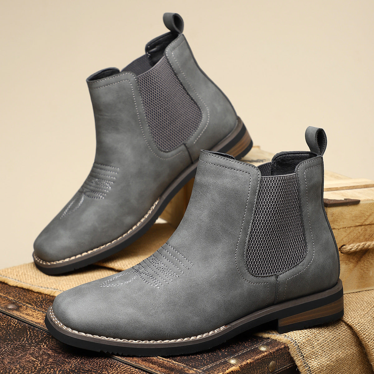 Hugo – Durable Leather Boots for Everyday Wear