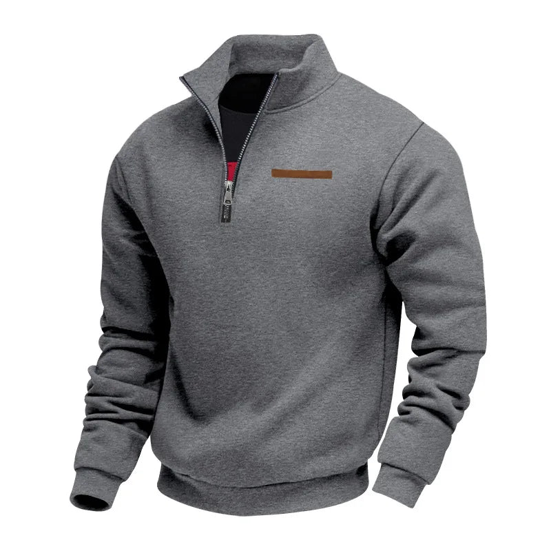 Oswin – Luxe Half-Zip Sweater