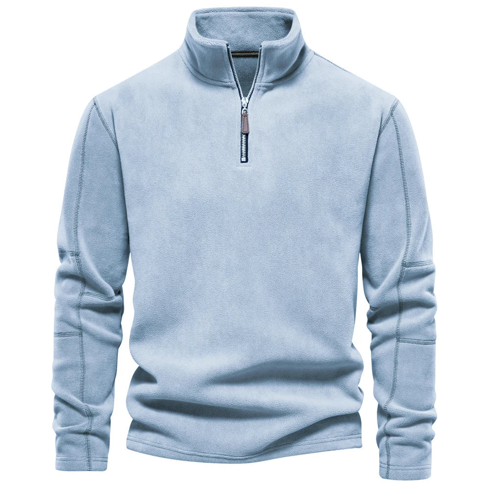 Darren | Cozy Zip-Up Pullover