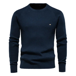 Thomas - Men's Diamond Patterned Sweater