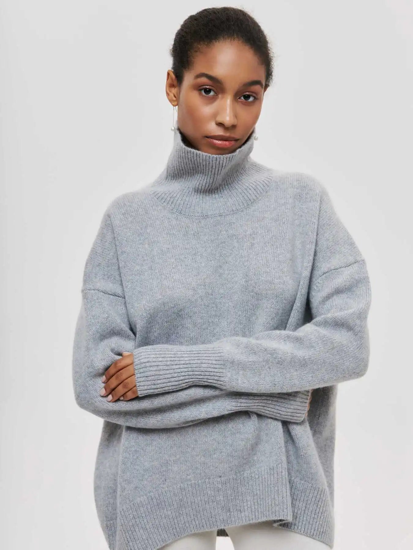 Eva™ - Luxe Turtleneck Sweater