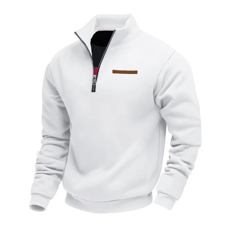 Oswin – Luxe Half-Zip Sweater
