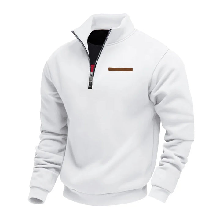Oswin – Luxe Half-Zip Sweater