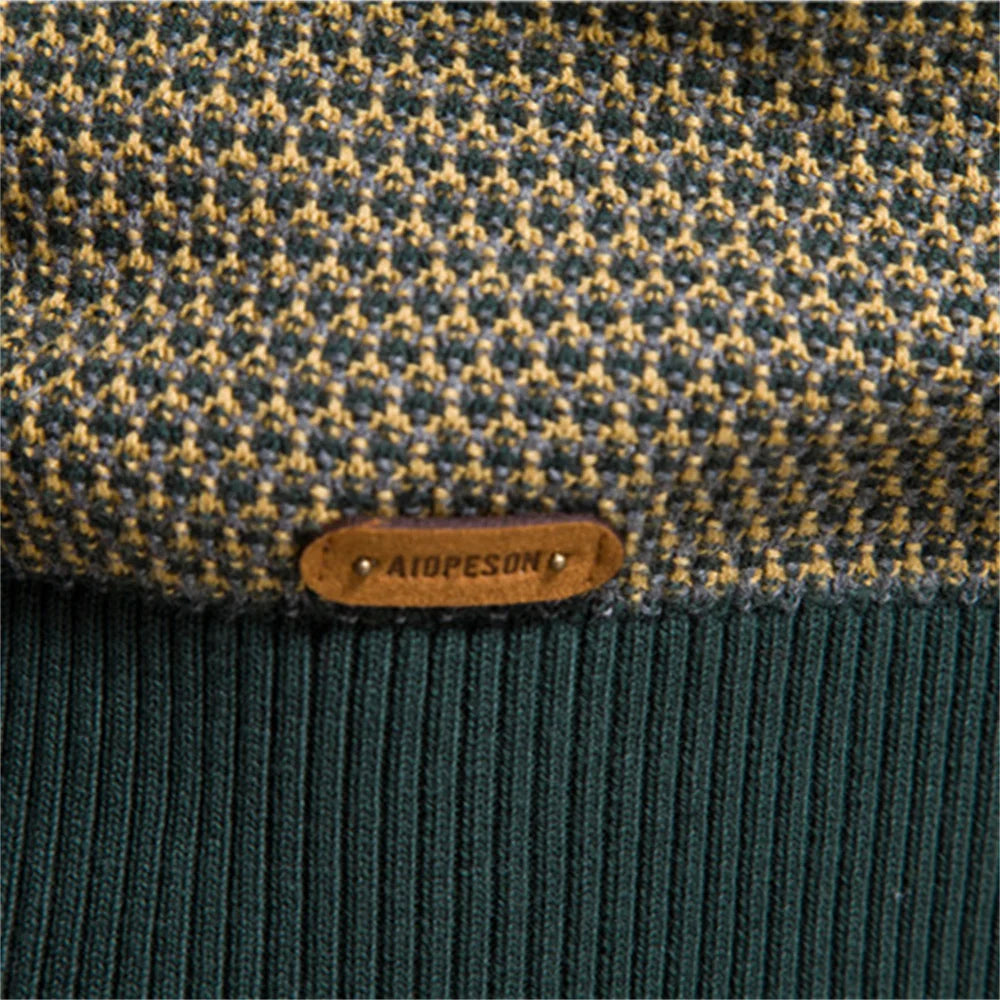 Paul - Men's Checked Pattern Sweater