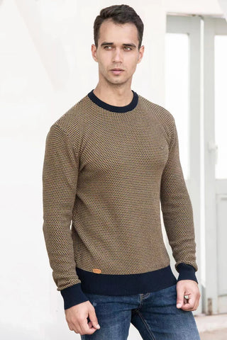 Paul - Men's Checked Pattern Sweater