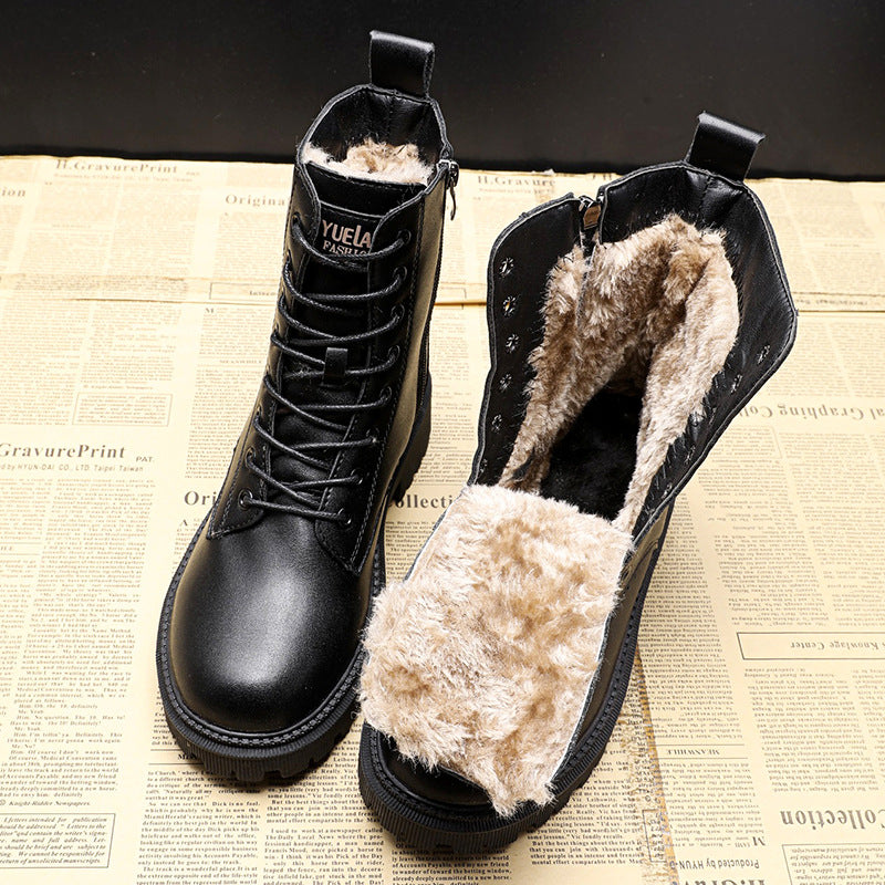 Samantha™ - Premium Leather Winter Boots