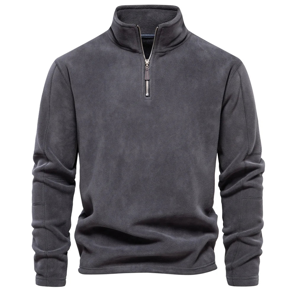 Darren | Cozy Zip-Up Pullover