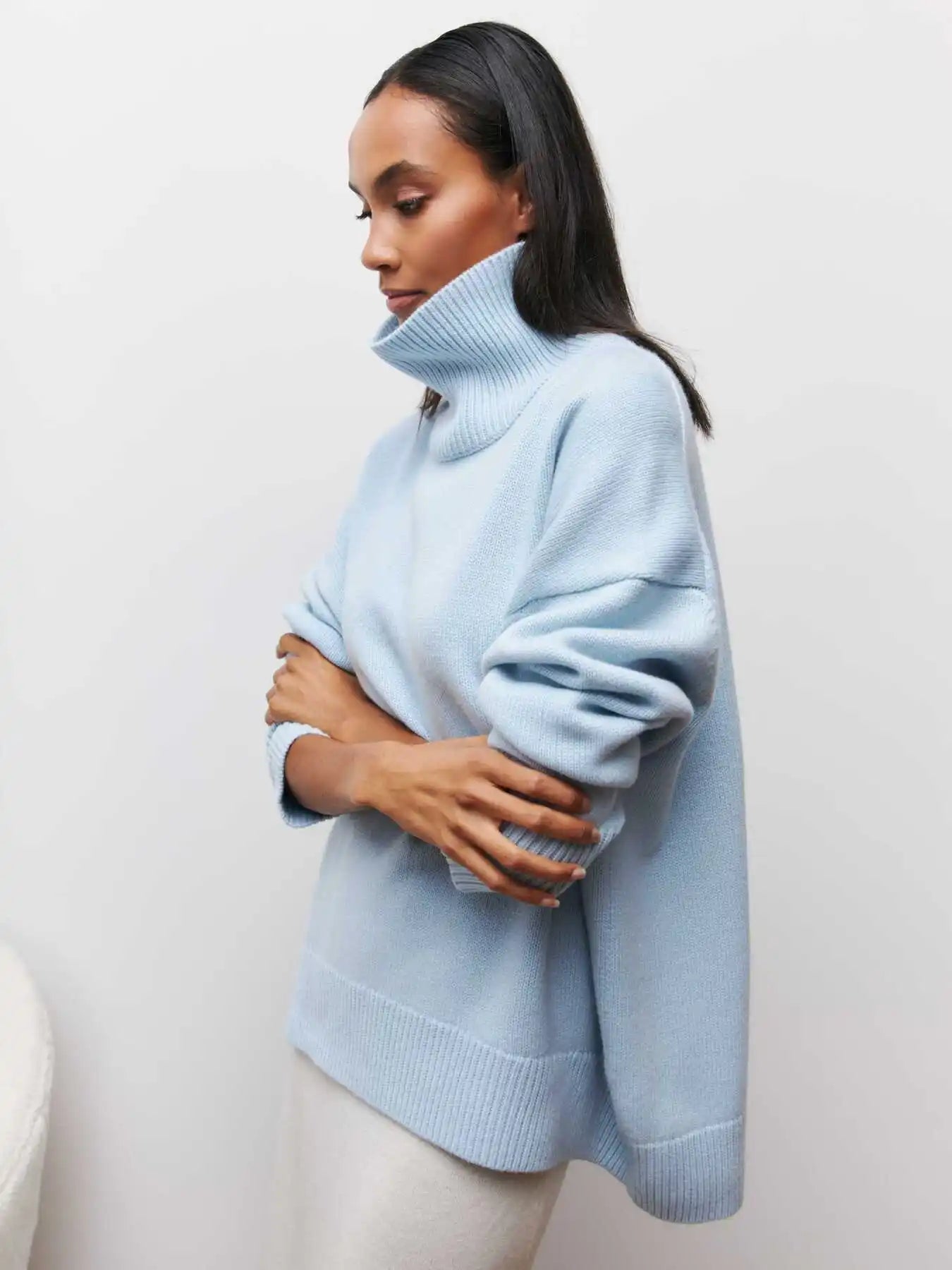 Eva™ - Luxe Turtleneck Sweater