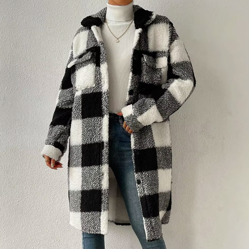 Charlotte - Checkered Coat