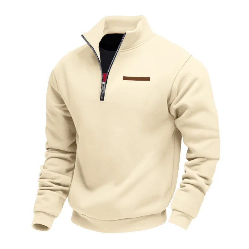 Oswin – Luxe Half-Zip Sweater