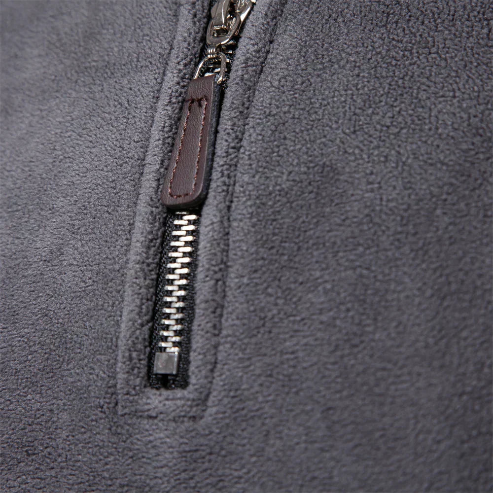 Darren | Cozy Zip-Up Pullover