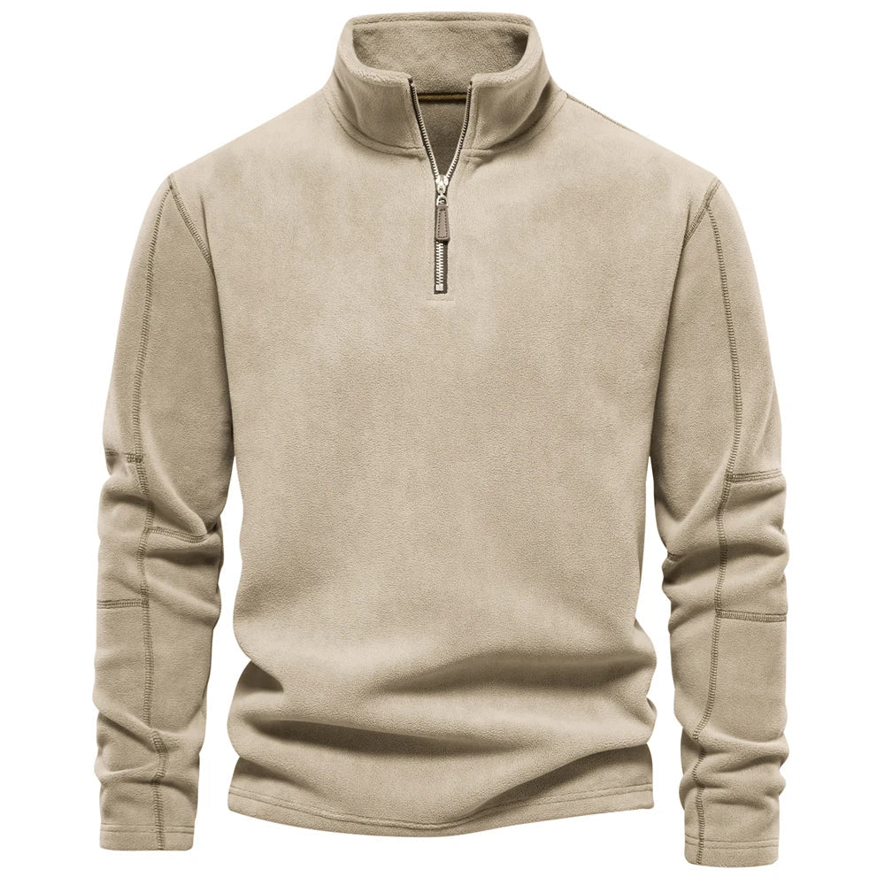 Darren | Cozy Zip-Up Pullover