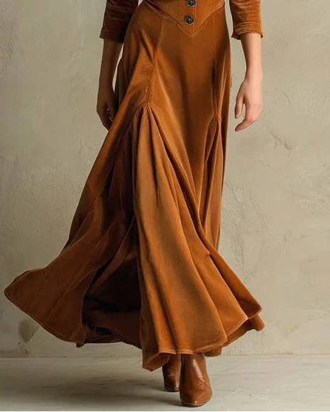 Marnie – Classic Velvet Maxi Dress