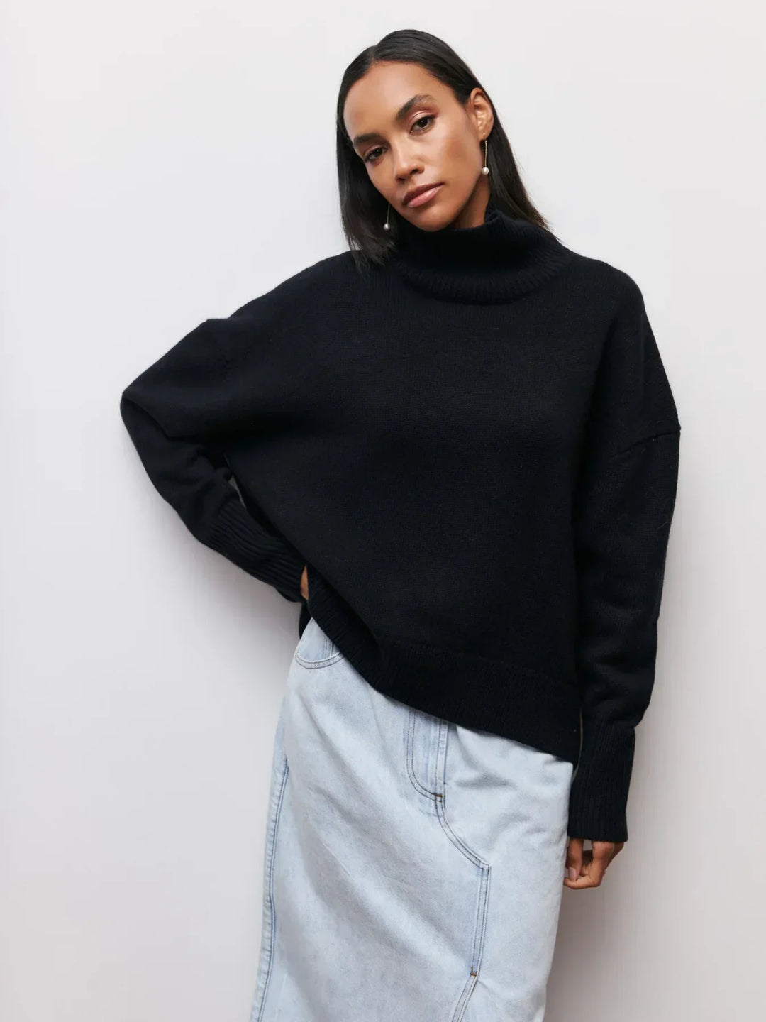 Eva™ - Luxe Turtleneck Sweater