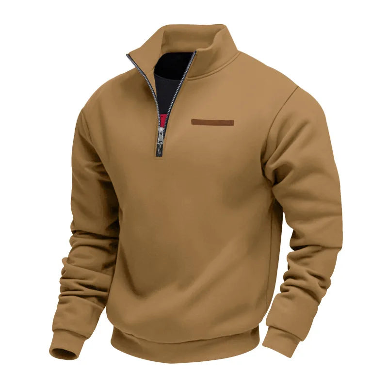 Oswin – Luxe Half-Zip Sweater