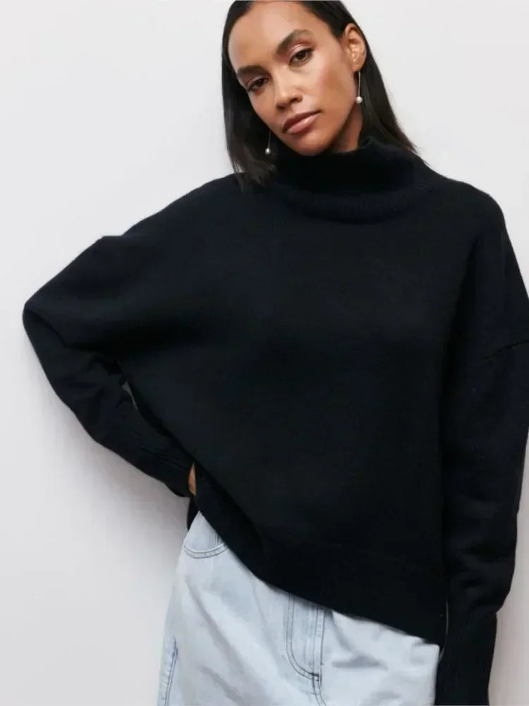 Eva™ - Luxe Turtleneck Sweater