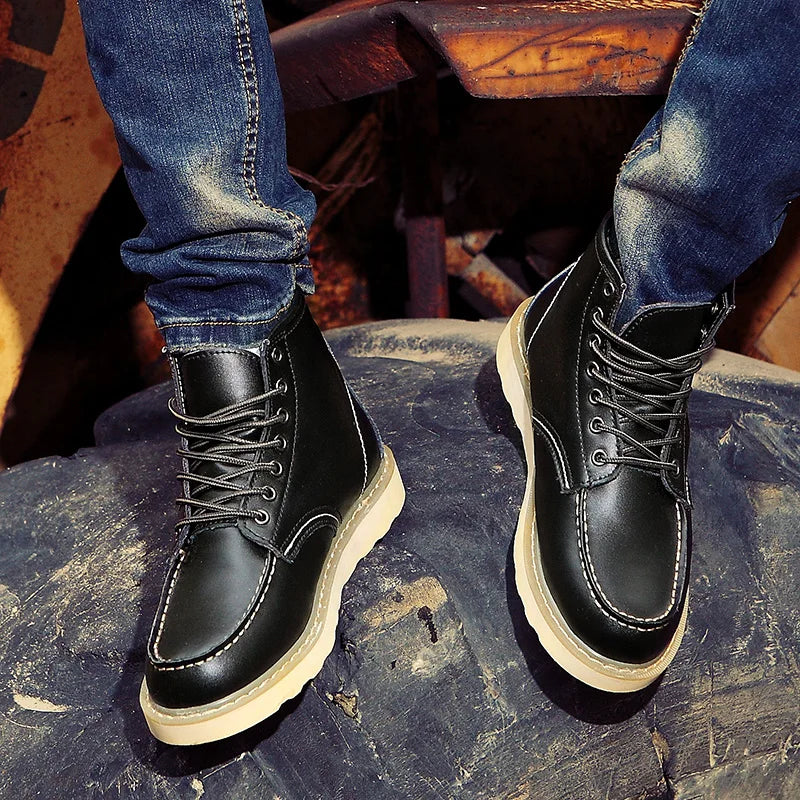 Dustin | Luxury Leather Winter Boots