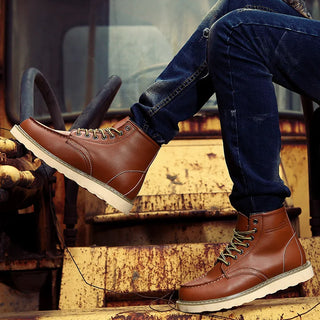 Dustin | Luxury Leather Winter Boots