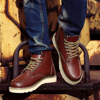 Dustin | Luxury Leather Winter Boots