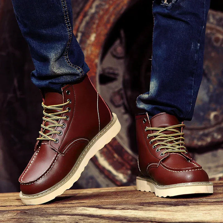 Dustin | Luxury Leather Winter Boots