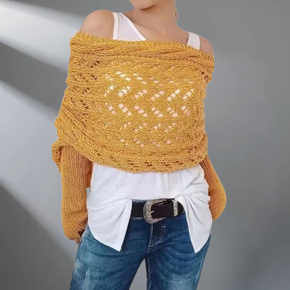 Alice – Chic and Lightweight Winter Shawl