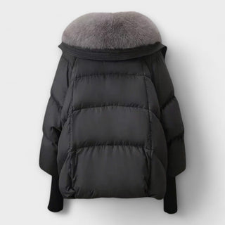 Lucyna – Chic Faux Fur Trimmed Jacket