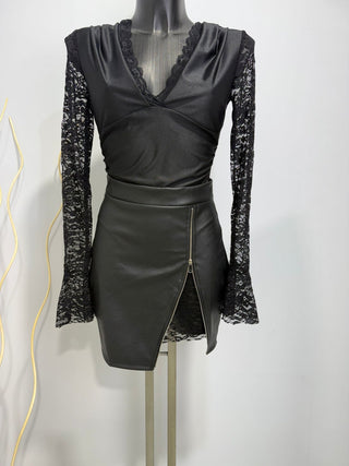 Etta – Chic Skirt and Bodysuit Ensemble