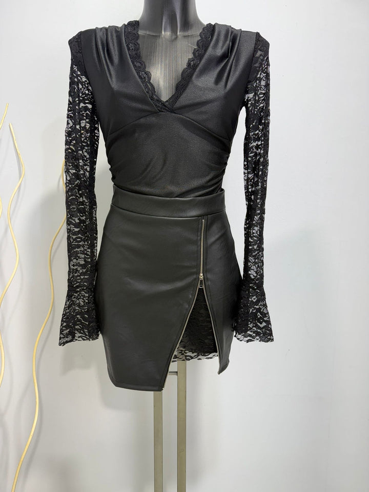Etta – Chic Skirt and Bodysuit Ensemble