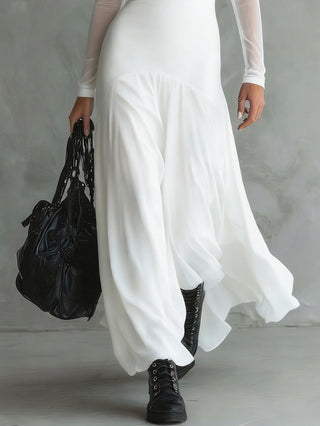 Neve – Elegant Tulle Maxi Gown